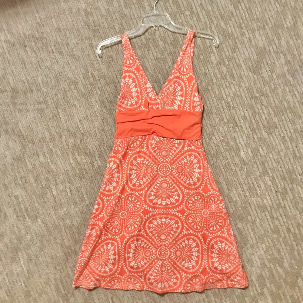 Patagonia Womens' Orange Pattern Dress
